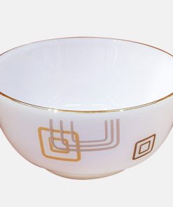 Bát Cơm Đáy To Họa Tiết Hoa Vuông 60K 1