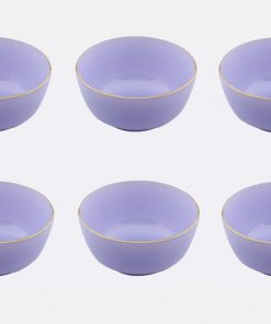 Bộ Bát Cơm Màu Tím Thạch Anh 510K