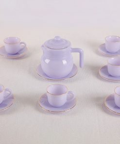 Bộ trà 14 món màu Tím Thạch Anh