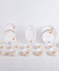 Bộ Đồ Ăn 48 Sản Phẩm Họa Tiết Hoa Lan 3790K