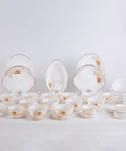 Bộ Đồ Ăn 62 Sản Phẩm Họa Tiết Hoa Lan