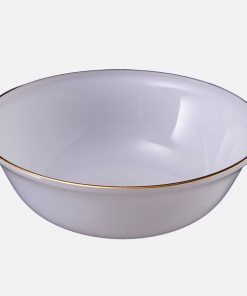 Bát Không Nắp Thủy Tinh Opal Mp-Usa Home Set 5.25″-216 12 Tô Loe 6 Họa Tiết Hoa Màu Trắng 75K