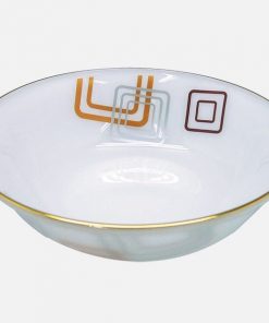 Bát Không Nắp Thủy Tinh Opal Mp-Usa Home Set 5.25″-216 14 Tô Loe 6 Họa Tiết Hoa Vuông 75K 1
