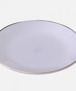 Đĩa Nông Bằng Thủy Tinh Opal Mp-Usa Home Set 10″ -571 13 A Nông 10 Họa Tiết Hoa Trắng 180K 1
