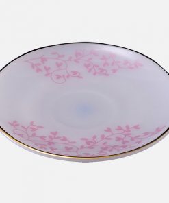 Đĩa Lót Bằng Thủy Tinh Opal Mp-Usa Home Set -60-1(Opl) 13 A Lót Thẳng Họa Tiết Hoa Dây Hồng 55K 1 1