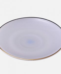 Đĩa Lót Bằng Thủy Tinh Opal Mp-Usa Home Set -60-1(Opl) 12 A Lót Thẳng Họa Tiết Hoa Màu Trắng 55K 1 1