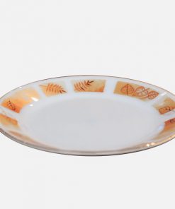 Đĩa Nông Bằng Thủy Tinh Opal Mp-Usa Home Set 8″ -551 12 A Nông 8 Họa Tiết Hoa Mùa Thu 105K