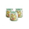 Combo Ba Hũ Thủy Tinh Luminarc Rondo Màu Xanh 0.5L