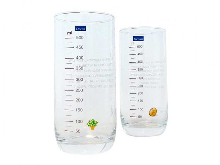 Ly Ocean Chia Vạch Truyền thống TOP DRINK- 625 ml - Thủy Tinh Giá Rẻ