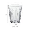 Ly thủy tinh cafe Sọc cao cấp 144ml 210ml cao cấp Thái Lan