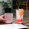 Ly Thủy Tinh Cafe Trà Sữa Phủ Tuyết Mờ Ice Nhật Bản
