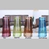 Lọ Cắm Hoa Thuỷ Tinh 4 Màu Sọc (1 Lọ)