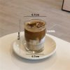 Ly Thủy Tinh Cafe 2 Tầng 240Ml Nhập Khẩu Thái Lan 2 Ly Thủy Tinh Cafe 2 Tầng 240Ml Nhập Khẩu Thái Lan