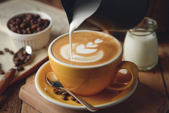 Danh sách 64 mẫu hình ảnh ly cà phê capuchino