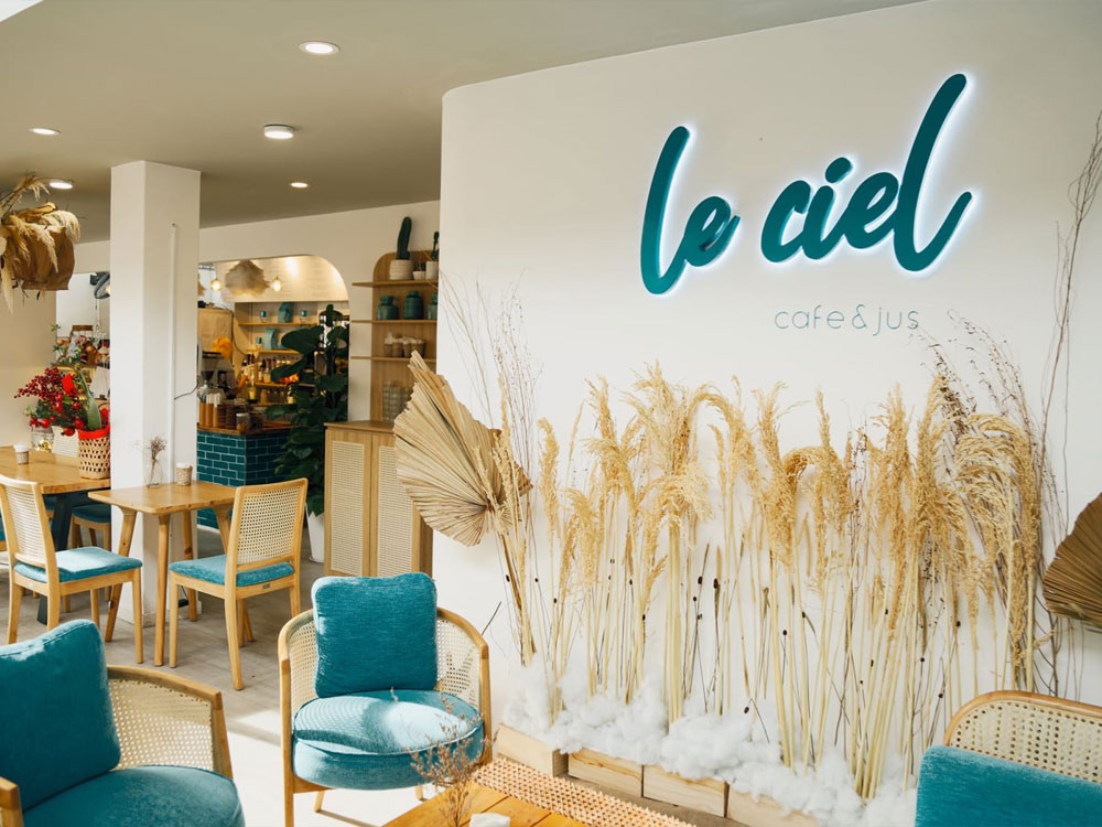 Le Ciel Café Bỏ túi 8+ quán cà phê phong cách Địa Trung Hải có view đẹp