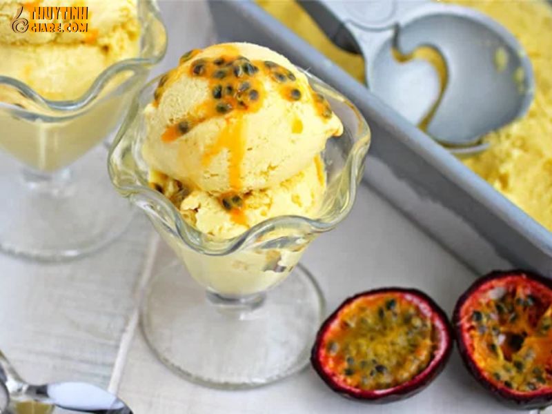 Cách Chế Biến Kem Chanh Dây (Chanh Leo) Cách làm kem chanh dây (chanh leo) chua ngọt, cực ngon tại nhà