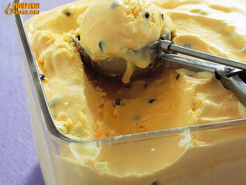 Nguyên Liệu Làm Kem Chanh Dây (Chanh Leo) Cho 2 Người Ăn Cách làm kem chanh dây (chanh leo) chua ngọt, cực ngon tại nhà