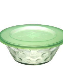 Thố chén có nắp nhựa giao rời 0559FN - Thủy Tinh Indonesia