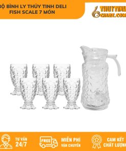 Bộ Bình Ly Tt Deli Fish Scale 7 Món