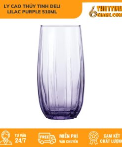 Ly Cao ThủY Tinh Deli Lilac Purple 510Ml