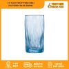 Ly Cao Thủy Tinh Deli Pattern Blue 650Ml