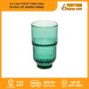Ly Cao Thủy Tinh Deli Stack Up Green 400Ml