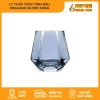 Ly Thấp Thủy Tinh Deli Hexagon Silver 310Ml
