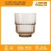 Ly Thấp Thủy Tinh Deli Stack Up Amber 340Ml